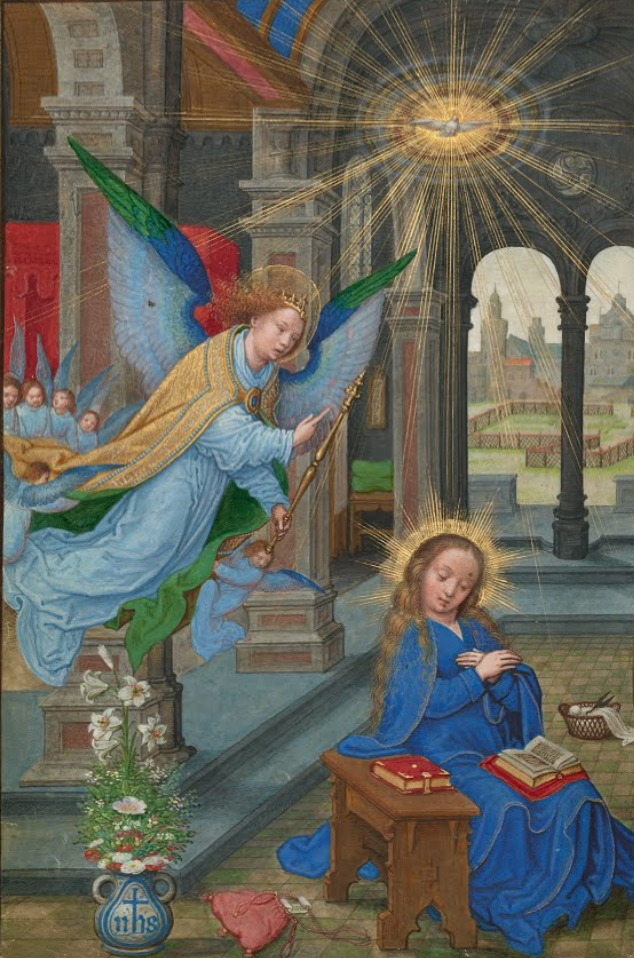 *The Annunciation by Simon Bening