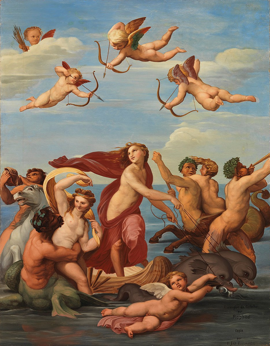 *The Triumph of Galatea by Nils Jakob Olsson Blommer