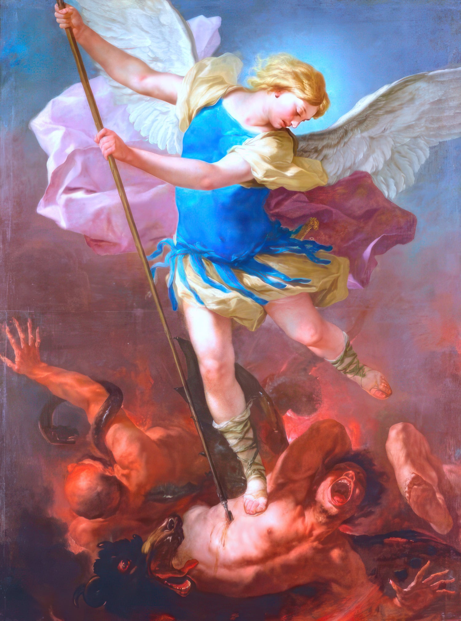 *St. Michael by Artist Luca Giordano