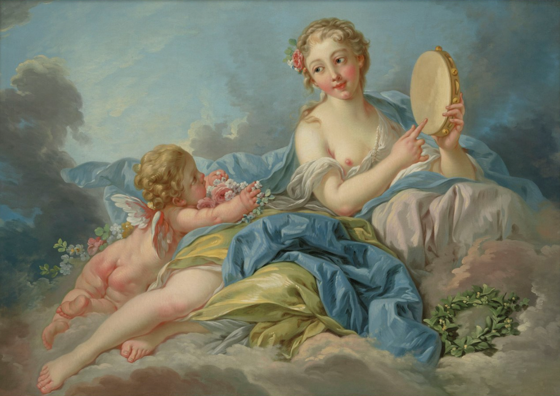 *The Muse Erato by Francois Boucher