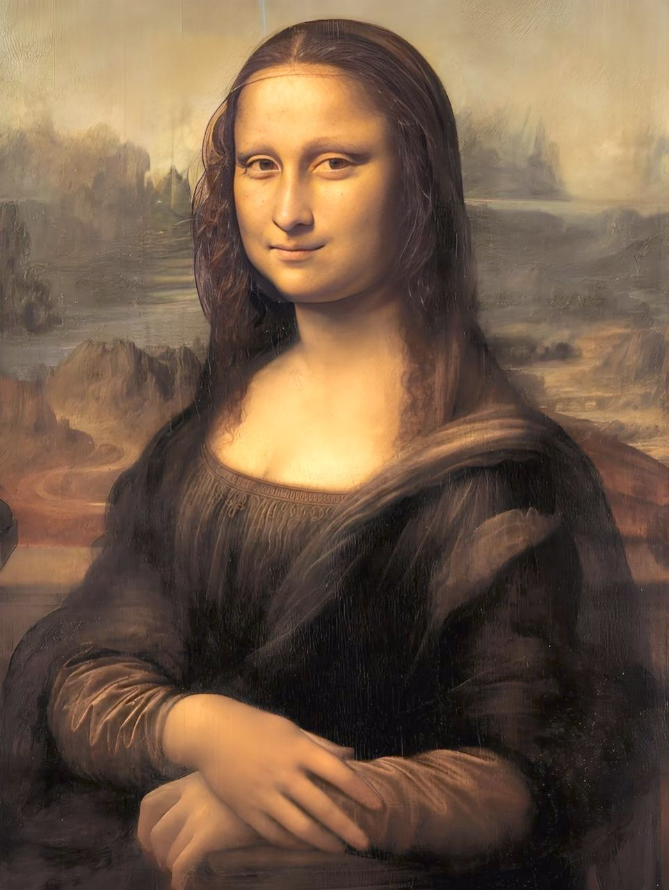 *Mona Lisa by Leonardo Da Vinci