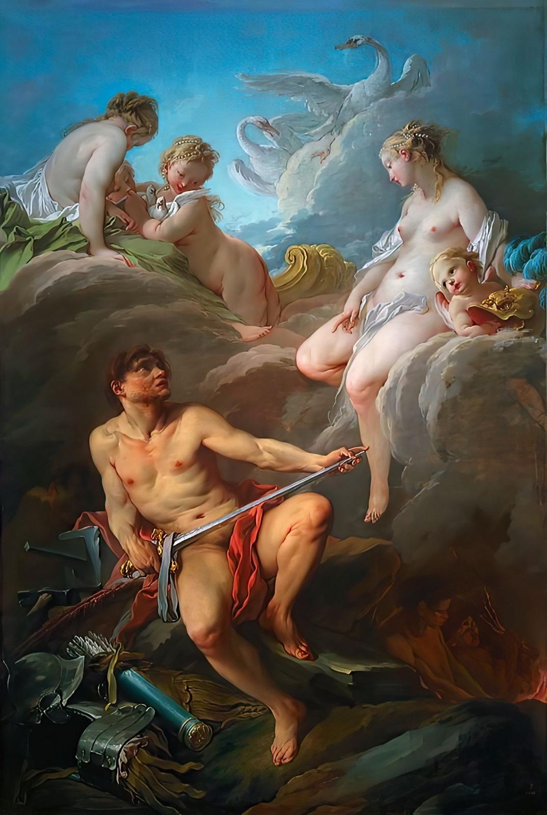 *Venus Demanding Arms from Vulcan for Aeneas by Francois Boucher