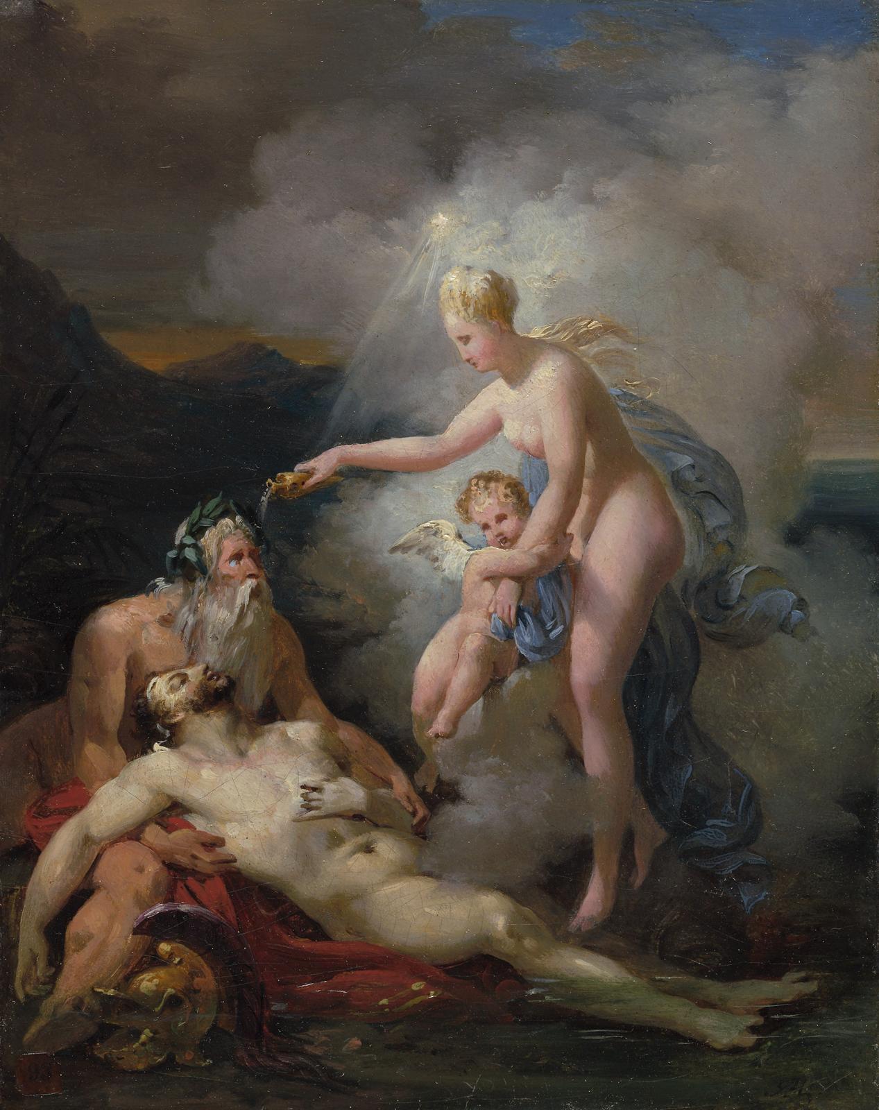 *Venus Healing Aeneas by Merry Joseph Blondel