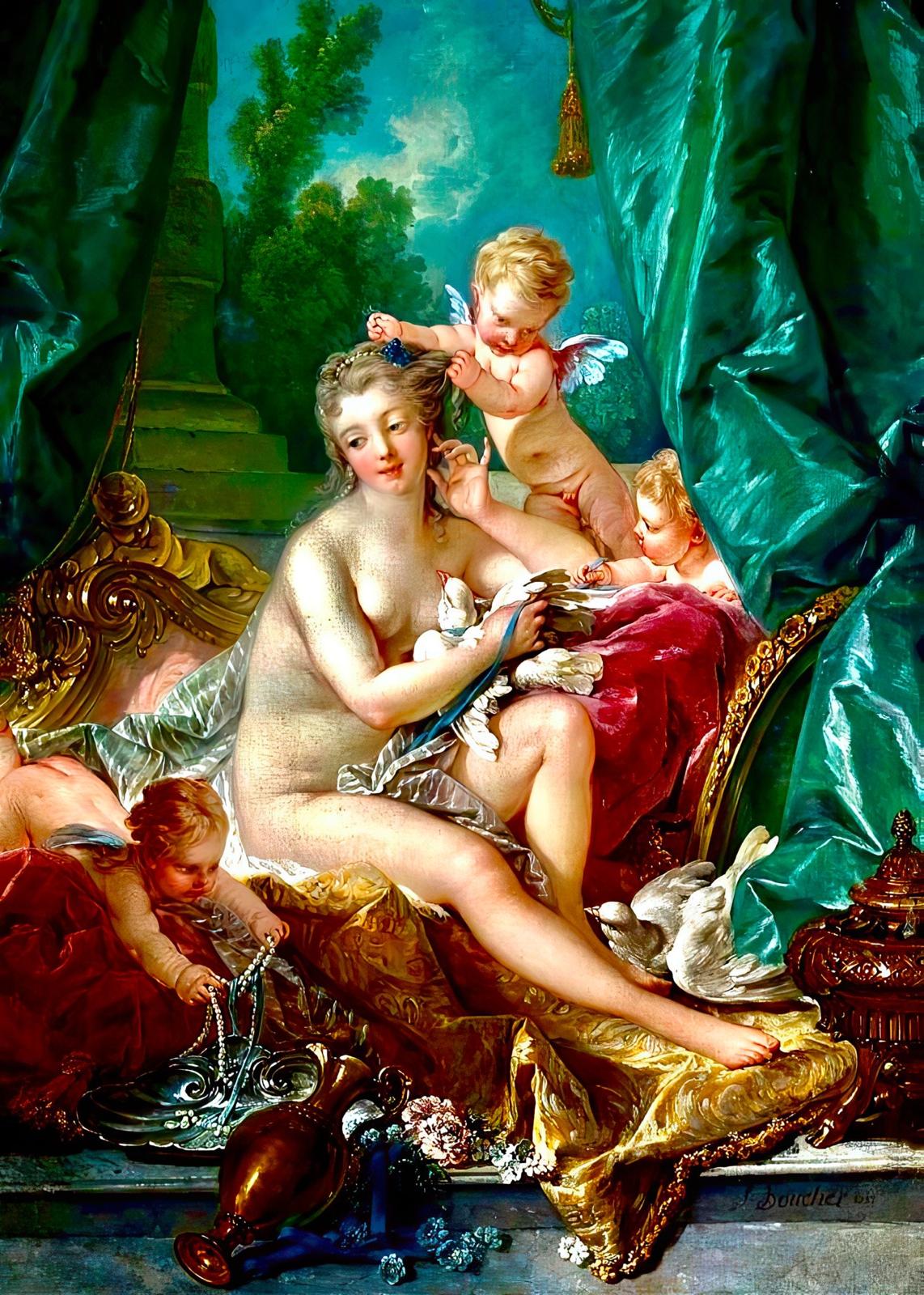 *The Toilette of Venus by François Boucher