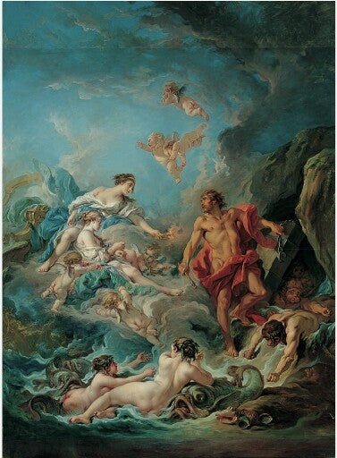 *Juno Asking Aeolus to Release the Winds by Francois Boucher