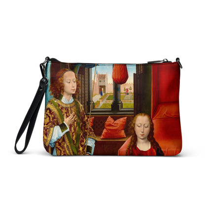 Annunciation by Hans Memling [Crossbody bag]