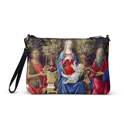 Madonna with Saints by Sandro Botticelli [Crossbody bag]