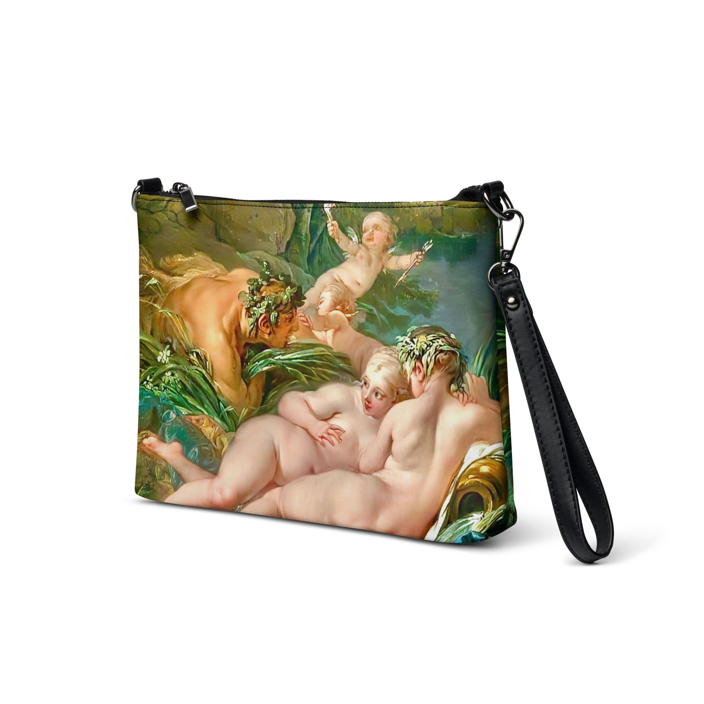 Pan And Syrinx by Francois Boucher [Crossbody bag]