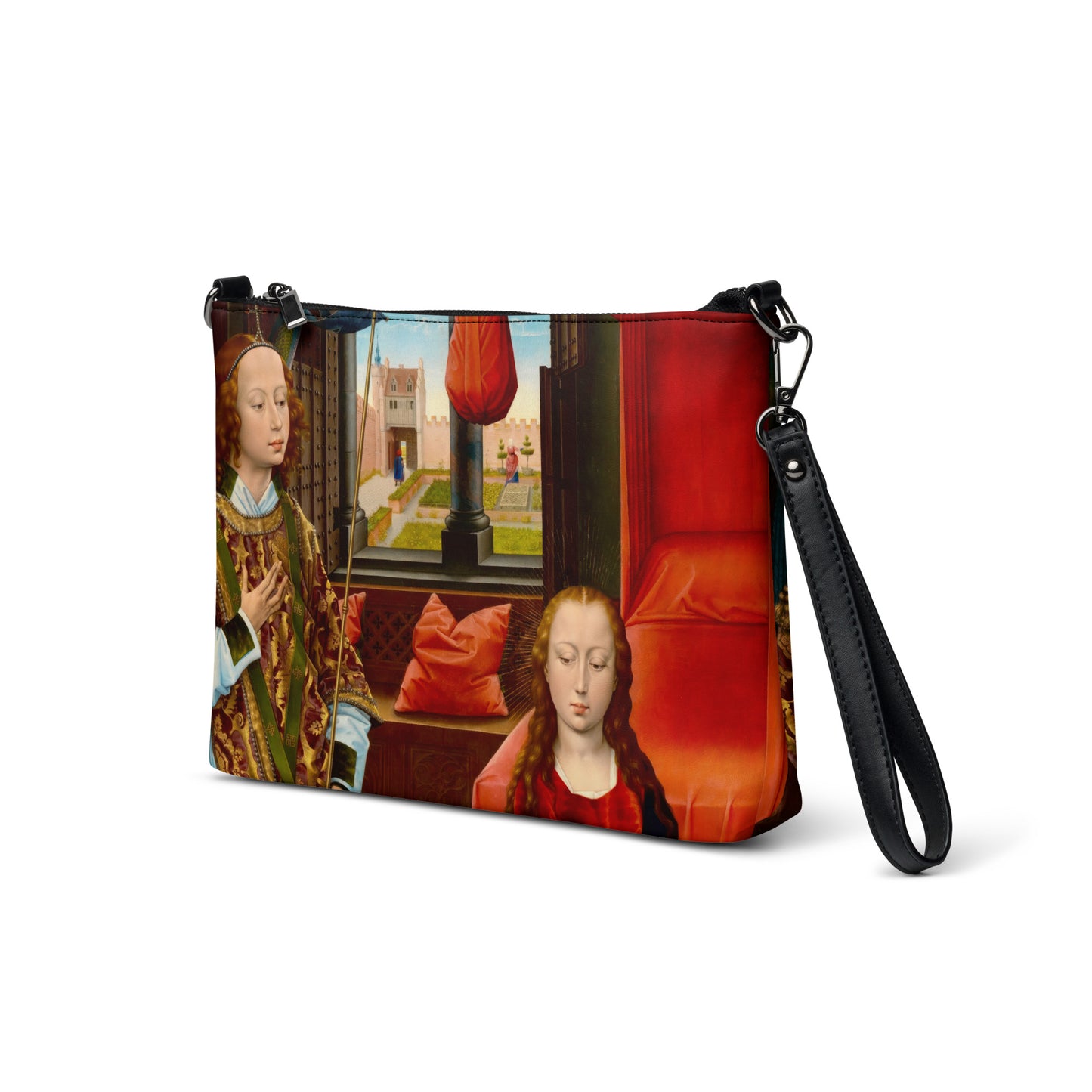 Annunciation by Hans Memling [Crossbody bag]