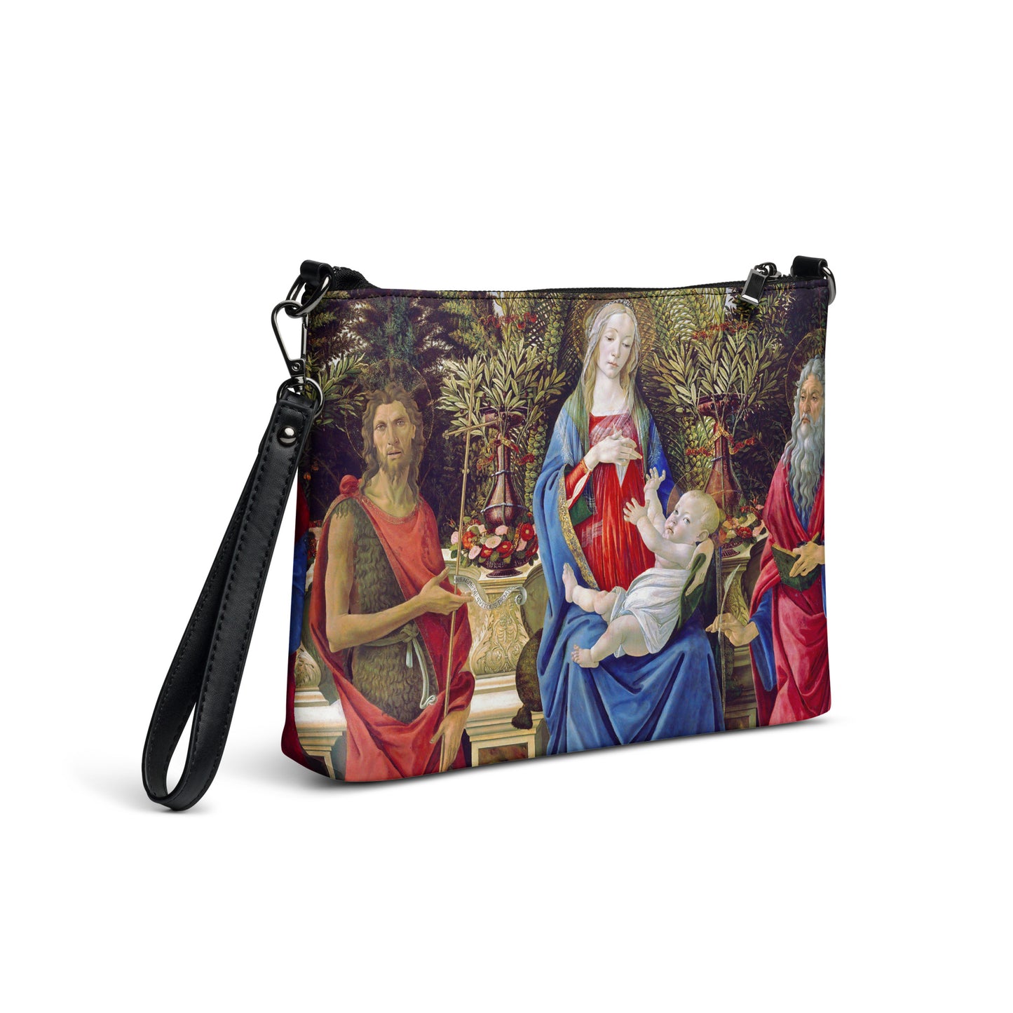 Madonna with Saints by Sandro Botticelli [Crossbody bag]