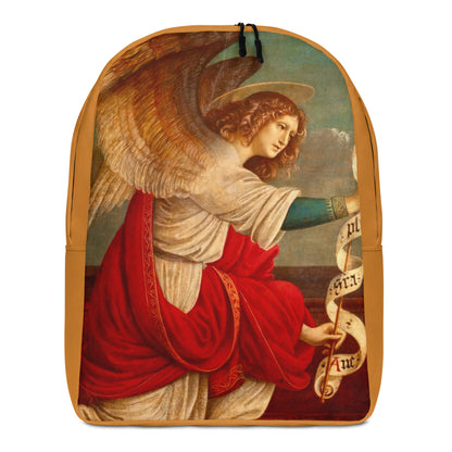 The Annunciation with The Angel Gabriel by Gaudenzio Ferrari [Minimalist Backpack]