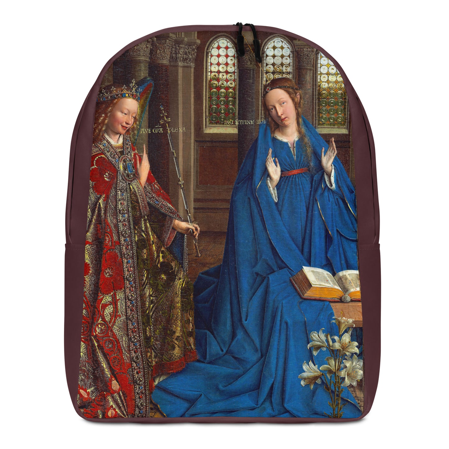 Annunciation by Jan van Eyck [Minimalist Backpack]