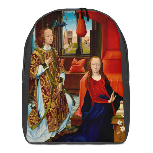 Annunciation by Hans Memling [Minimalist Backpack]