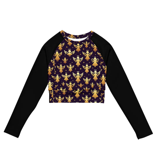 Grace [Recycled long-sleeve crop top]