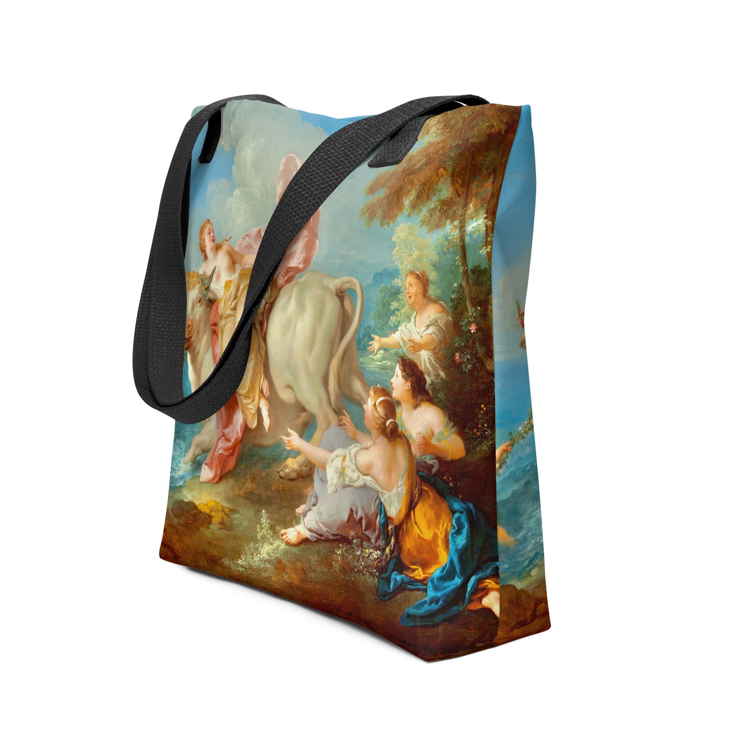 The Abduction of Europa by Jean Francois de Troy [Tote bag]