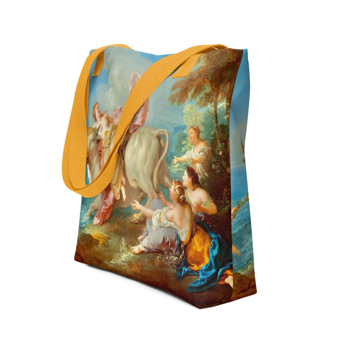 The Abduction of Europa by Jean Francois de Troy [Tote bag]