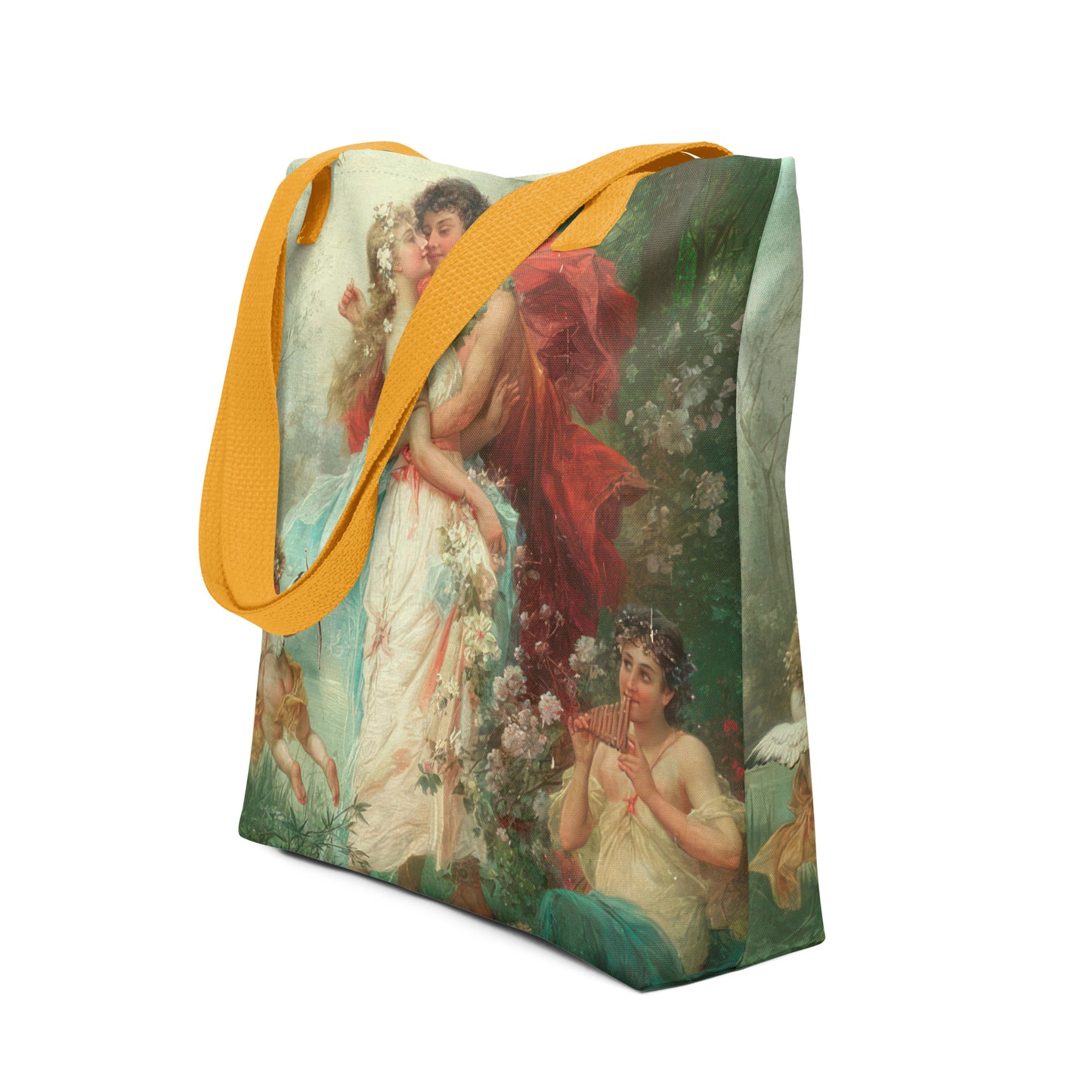 Oath Of Love by Hans Zatzka [Tote bag]