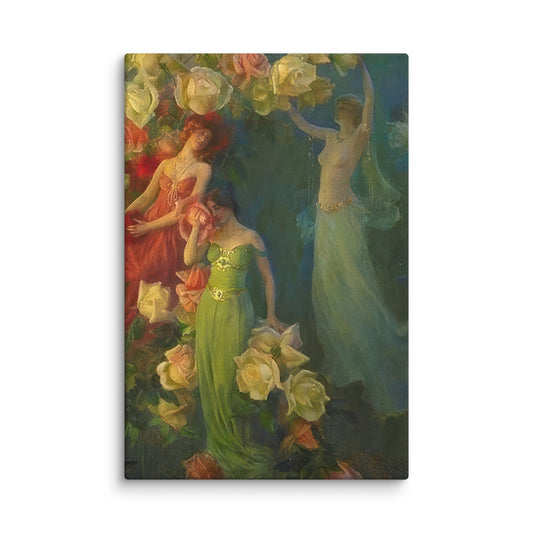 The Perfume Of Roses Charles Courtney Curran [Canvas]