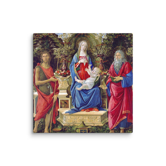 Madonna with Saints by Sandro Botticelli [Canvas]