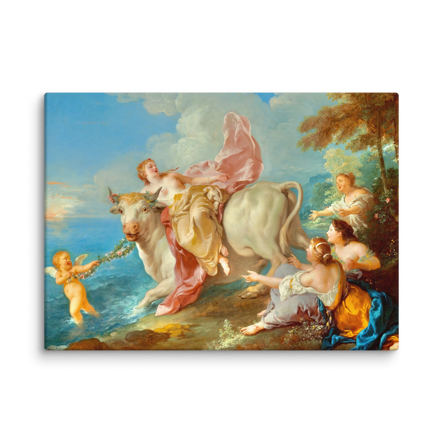 The Abduction of Europa by Jean Francois de Troy [Canvas]