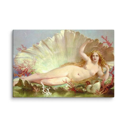 The Birth of Venus by Henry Courtney Selous [Canvas]