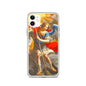 The Archangel Michael Slaying The Dragon By Simon Vouet [Clear Case for iPhone]