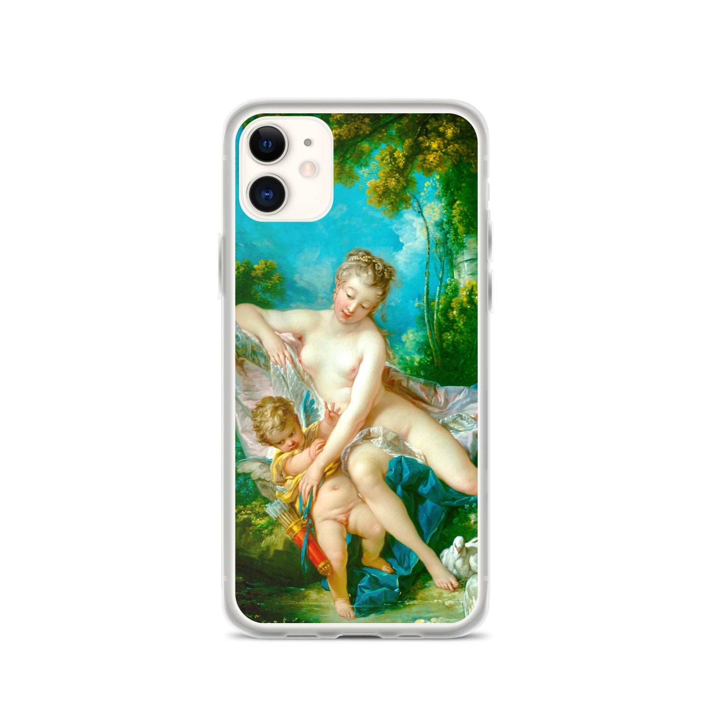 The Bath of Venus by François Boucher {Clear Case for iPhone}