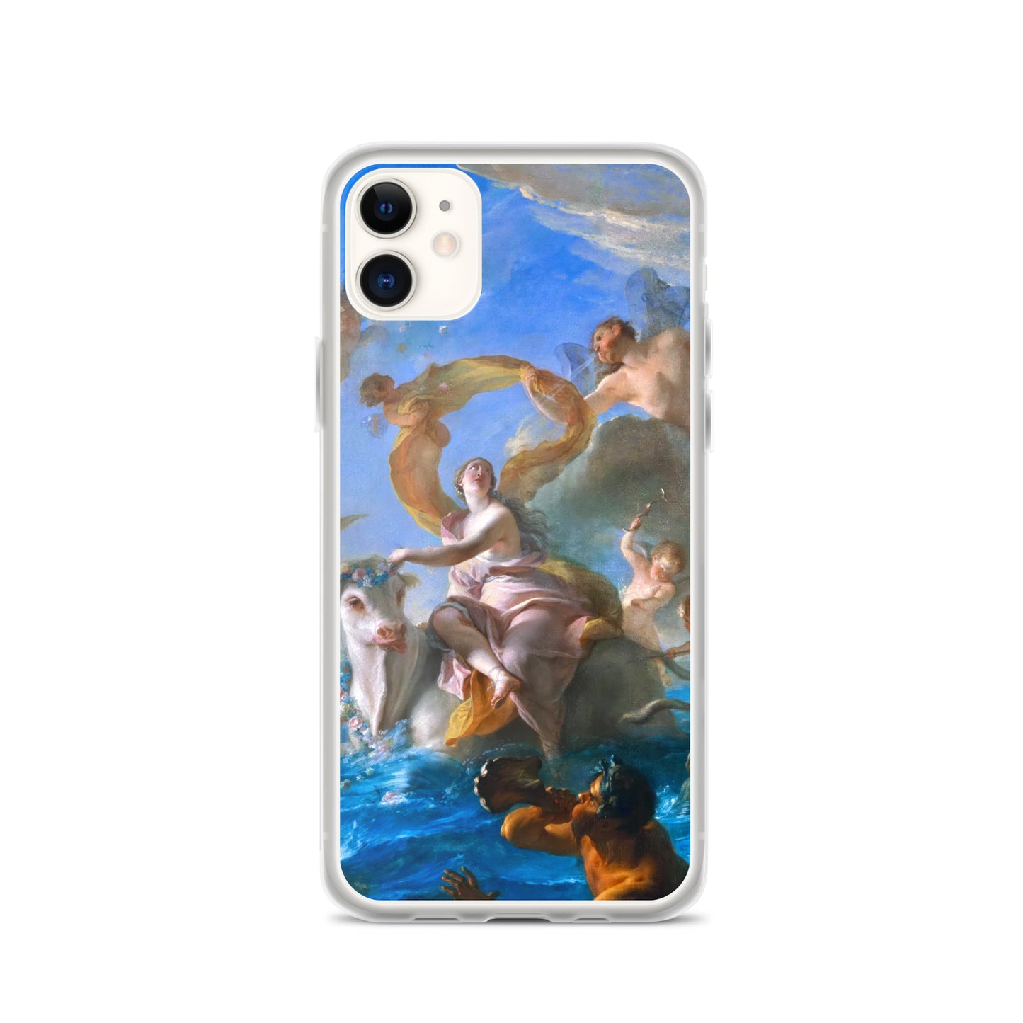 The Abduction of Europa by Noel-Nicolas Coypel [Clear Case for iPhone]