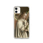 Archangel Gabriel passes the Message to Maria by Jan Van Eyck [Clear Case for iPhone]