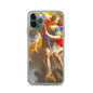 The Archangel Michael Slaying The Dragon By Simon Vouet [Clear Case for iPhone]