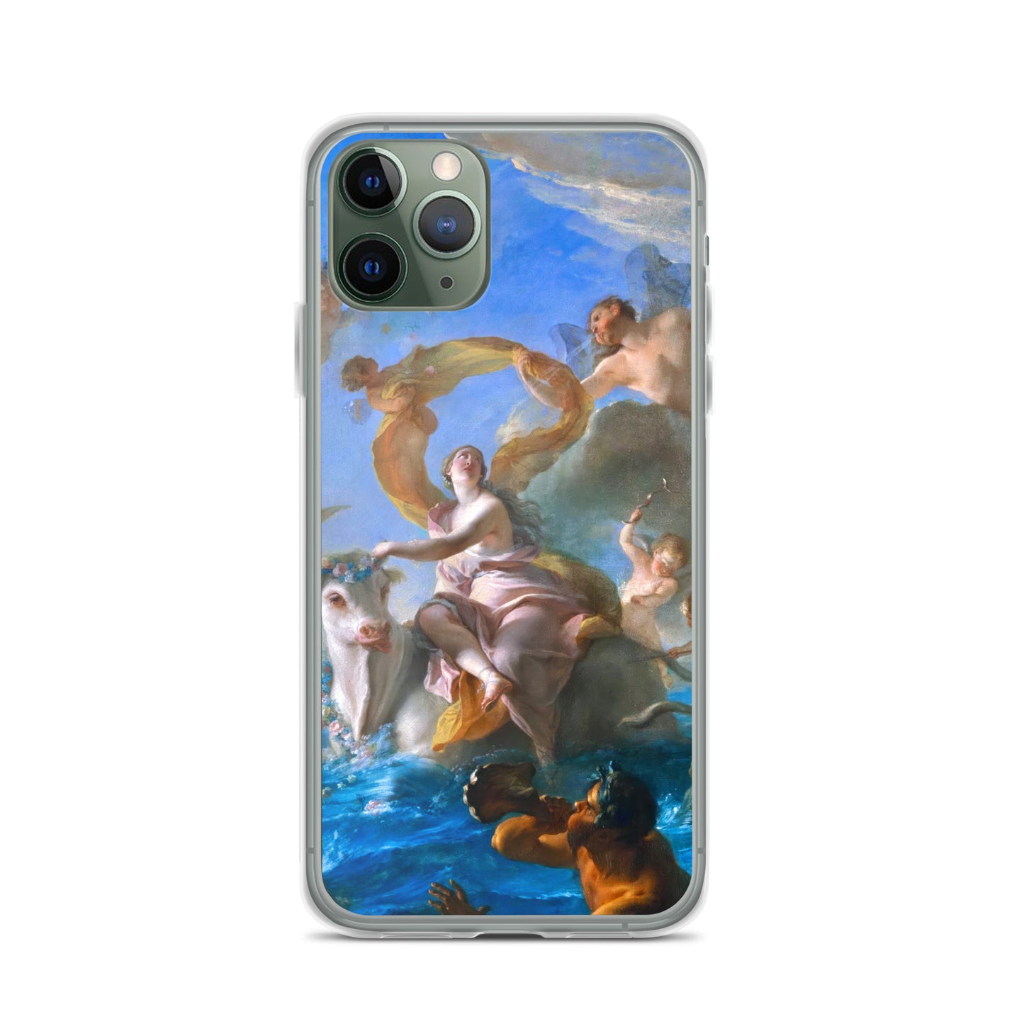 The Abduction of Europa by Noel-Nicolas Coypel [Clear Case for iPhone]