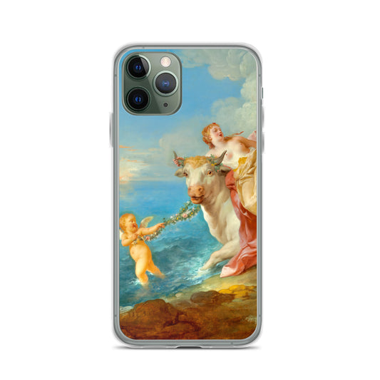 The Abduction of Europa by Jean Francois de Troy [Clear Case for iPhone]