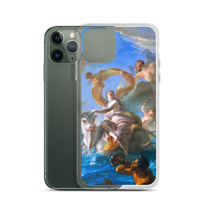 The Abduction of Europa by Noel-Nicolas Coypel [Clear Case for iPhone]