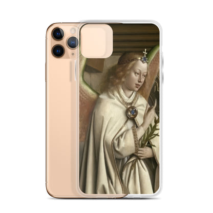 Archangel Gabriel passes the Message to Maria by Jan Van Eyck [Clear Case for iPhone]