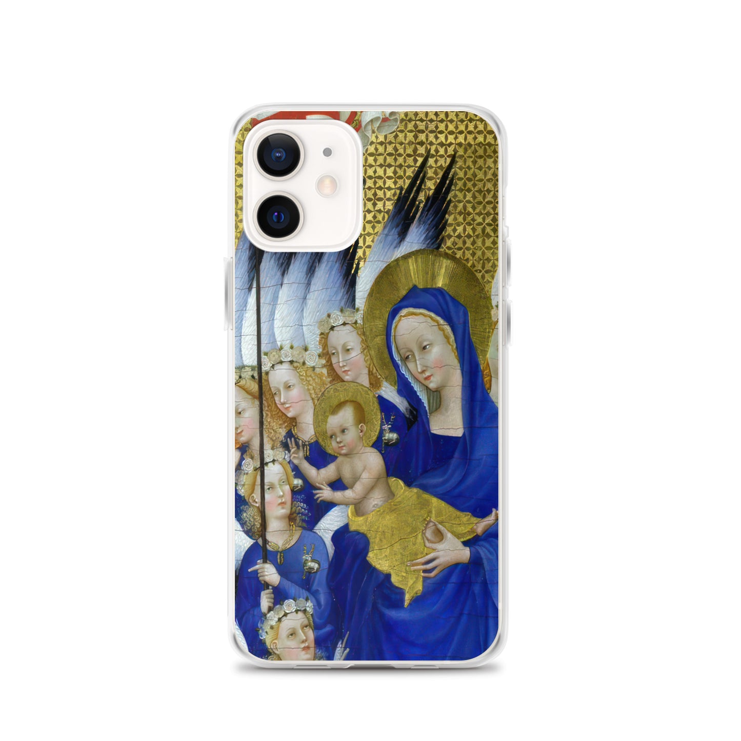 Virgin and Child with Angels by Wilton Diptych [Clear Case for iPhone]