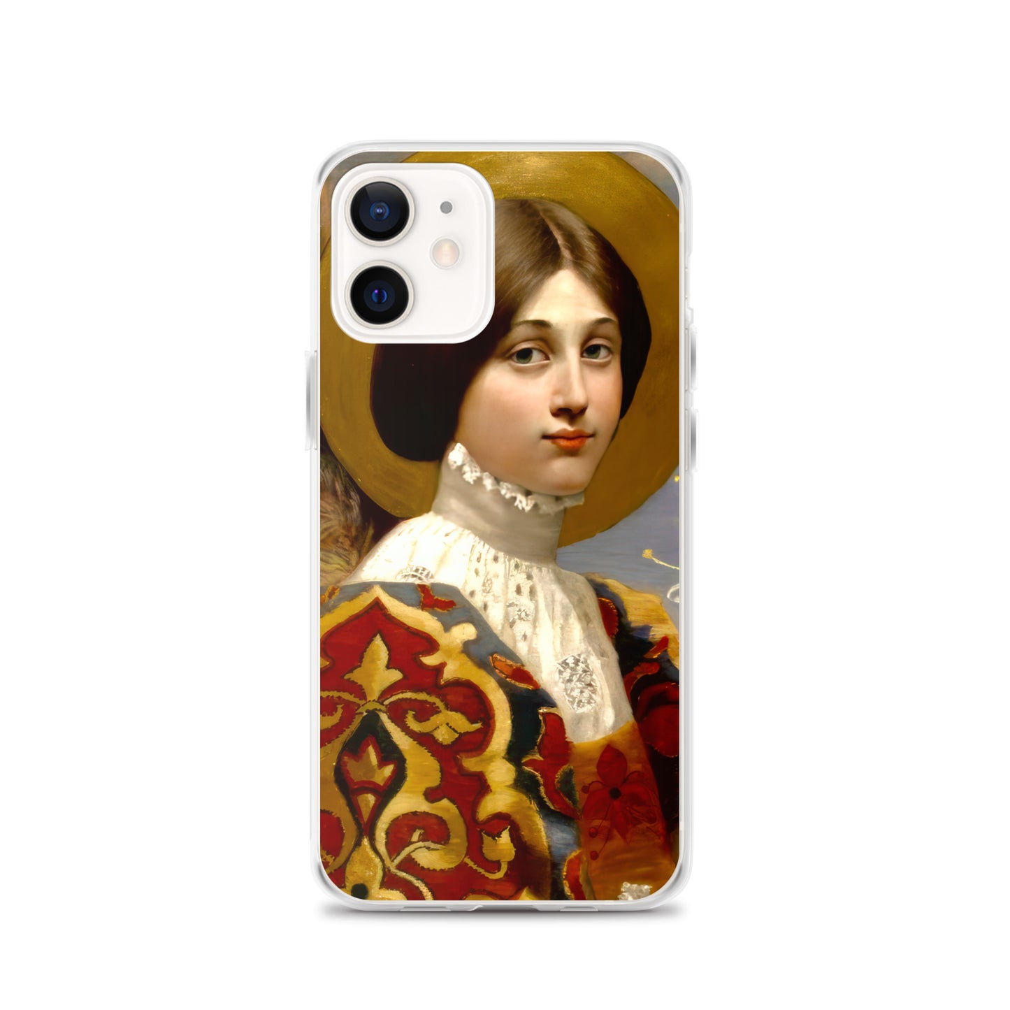 Angel Gabriel of Annunciation by Eleanor Fortescue-Brickdale [Clear Case for iPhone]