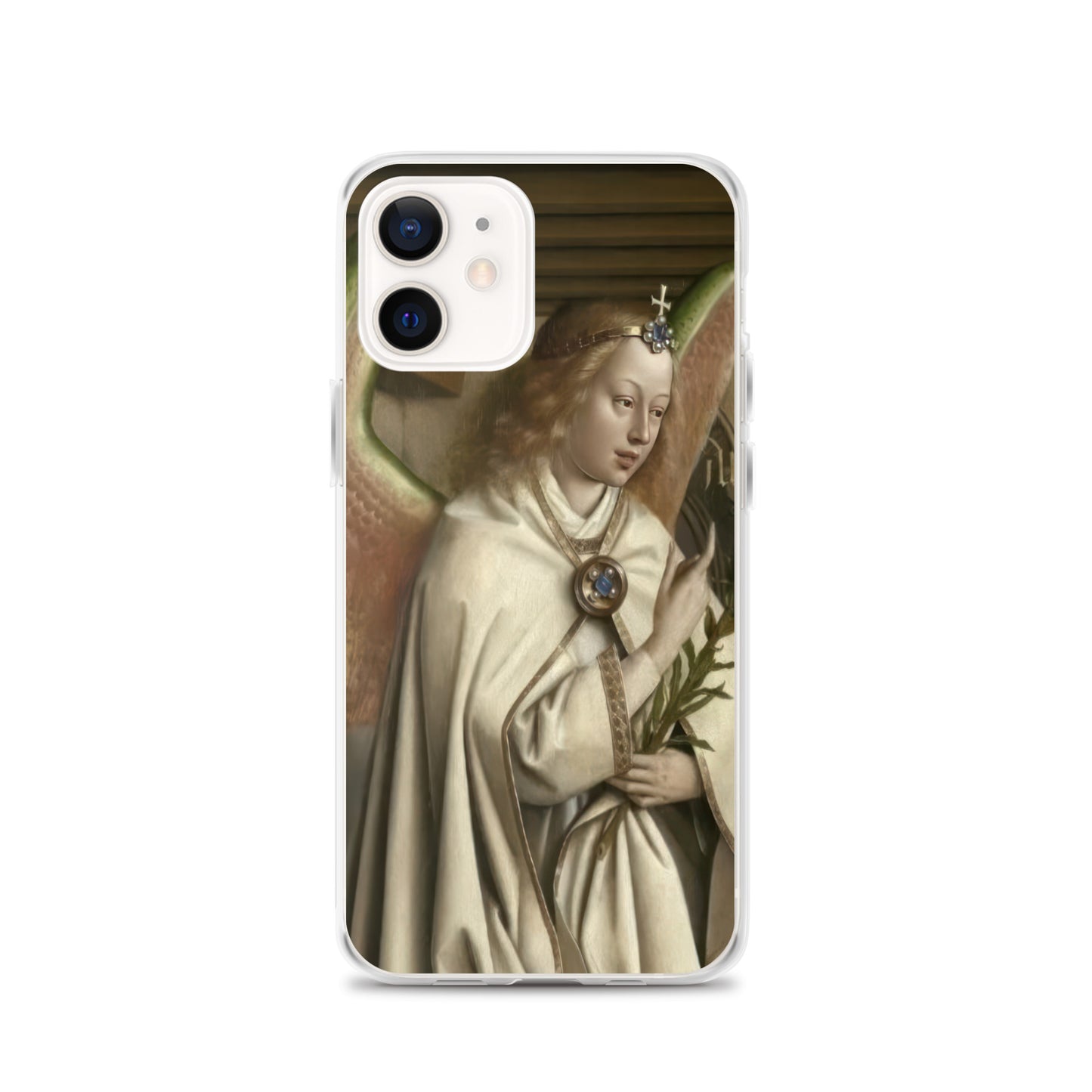 Archangel Gabriel passes the Message to Maria by Jan Van Eyck [Clear Case for iPhone]