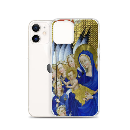 Virgin and Child with Angels by Wilton Diptych [Clear Case for iPhone]