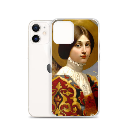 Angel Gabriel of Annunciation by Eleanor Fortescue-Brickdale [Clear Case for iPhone]