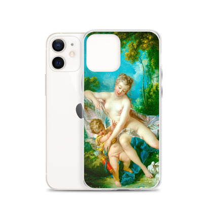 The Bath of Venus by François Boucher {Clear Case for iPhone}