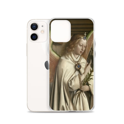 Archangel Gabriel passes the Message to Maria by Jan Van Eyck [Clear Case for iPhone]