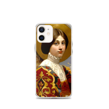 Angel Gabriel of Annunciation by Eleanor Fortescue-Brickdale [Clear Case for iPhone]