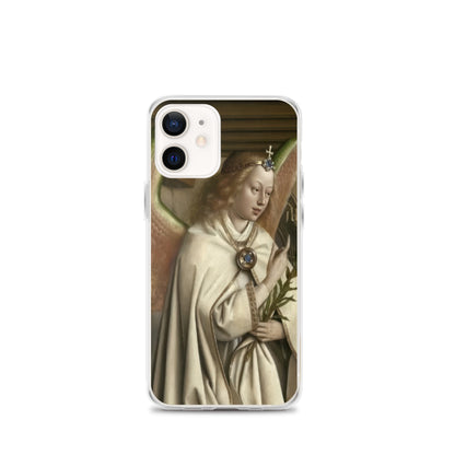 Archangel Gabriel passes the Message to Maria by Jan Van Eyck [Clear Case for iPhone]