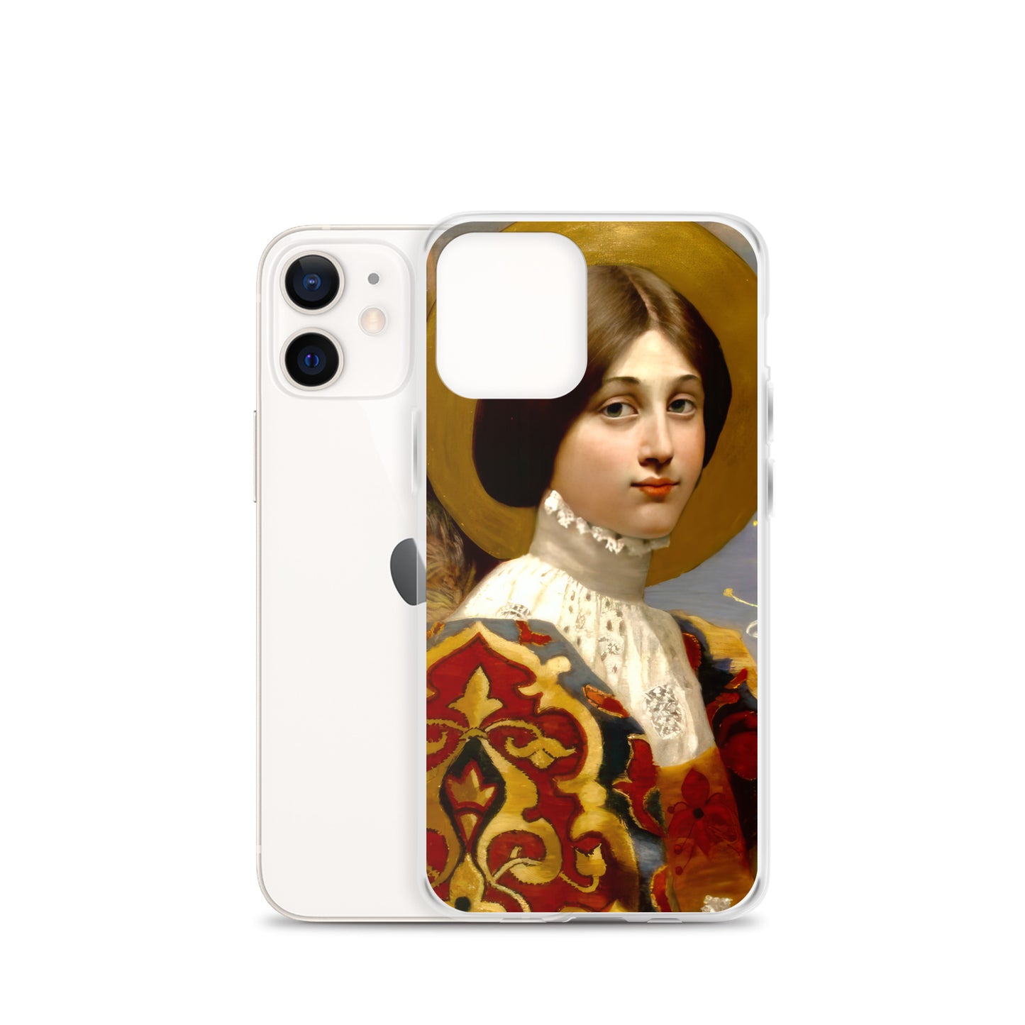 Angel Gabriel of Annunciation by Eleanor Fortescue-Brickdale [Clear Case for iPhone]