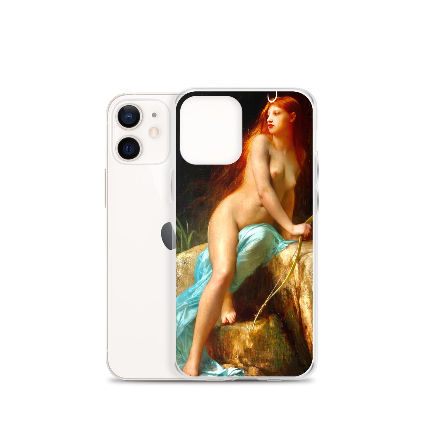 Diana Goddess of the Hunt by Jules Lefebvre [Clear Case for iPhone]