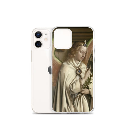 Archangel Gabriel passes the Message to Maria by Jan Van Eyck [Clear Case for iPhone]