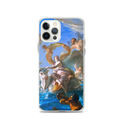 The Abduction of Europa by Noel-Nicolas Coypel [Clear Case for iPhone]