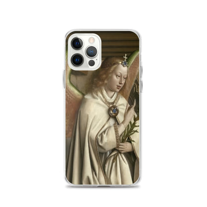 Archangel Gabriel passes the Message to Maria by Jan Van Eyck [Clear Case for iPhone]