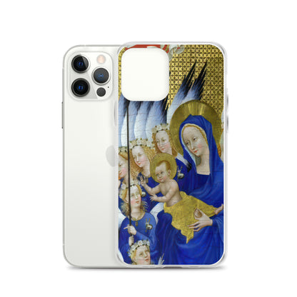 Virgin and Child with Angels by Wilton Diptych [Clear Case for iPhone]