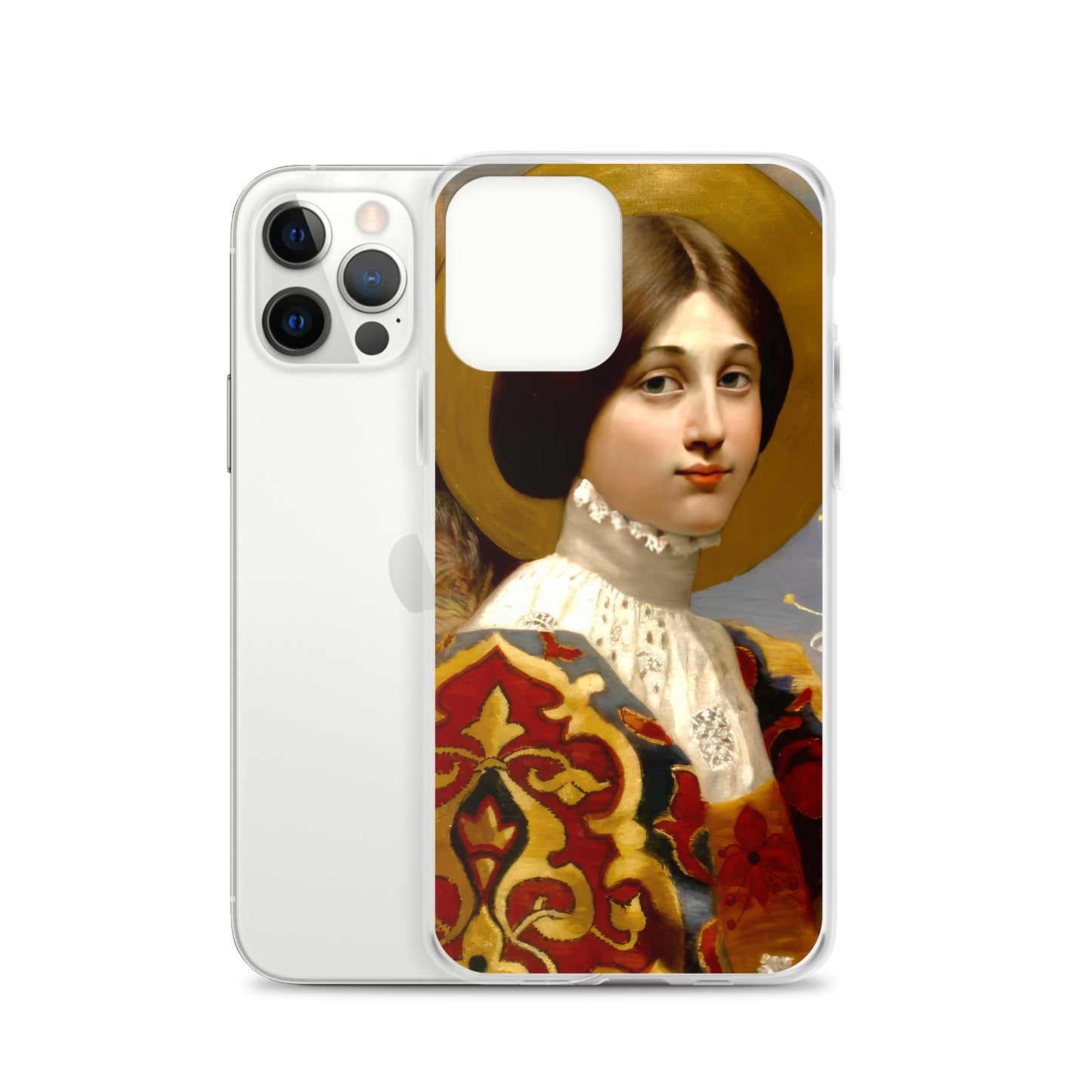 Angel Gabriel of Annunciation by Eleanor Fortescue-Brickdale [Clear Case for iPhone]